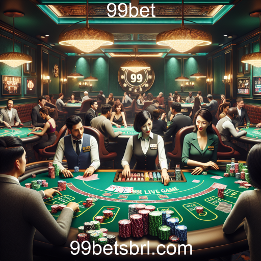 A Experiência Imersiva dos Jogos Ao Vivo no 99bet